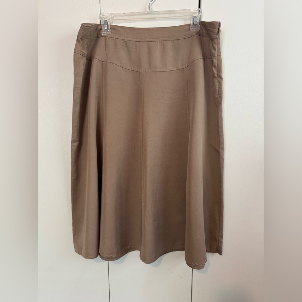 CHARTER CLUB Elegant Tan Women's Skirt size 16